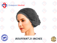 Crosspoint  Bouffant  Cap  21 Inch