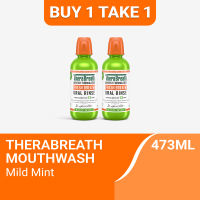 [NOT FOR SALE] TheraBreath Mouthwash Mild Mint 473ml