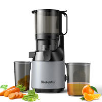 BioloMix BPA Free Cold Press Juicerwith 130mm Feed ChuteFit Whole Fruits & Vegetables