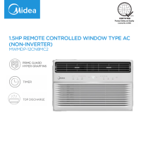 Midea 0.8HP-1.5HP Remote-Controlled Window Type R32 Aircon Non-Inverter