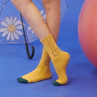 [Banana Sisters] GROOVE Ribbed Crew Socks