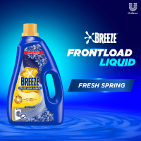 Breeze Laundry Liquid Detergent Frontload 2.55kg Bottle