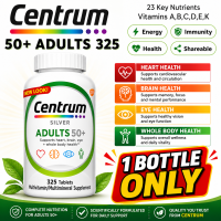 Centrum Silver Adults 50+ 325 Tabs Daily Multivitamins & Minerals for Senior Adults