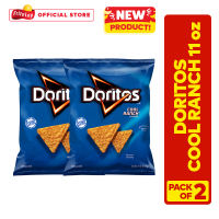 Doritos Cool Ranch Tortilla Chips 11oz - Pack of 2