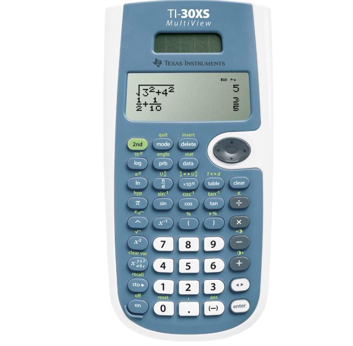 Texas Instruments TI-30XS MultiView Scientific Calculator