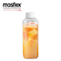 Masflex 1 Liter Spiral Glass Bottle