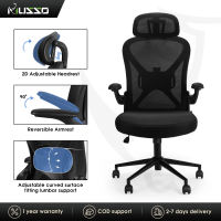 MUSSO C05 Ergonomic Chair with Flip Armrest can choose 2D headrest Office Chair
