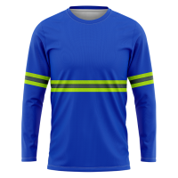 REFLECTORIZED LONG SLEEVE PLAIN DRIFIT POLYDEX FABRIC 001
