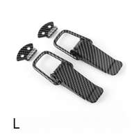 2pcs Big Size Carbon Fiber Bumper Clip Universal Car Accessories
