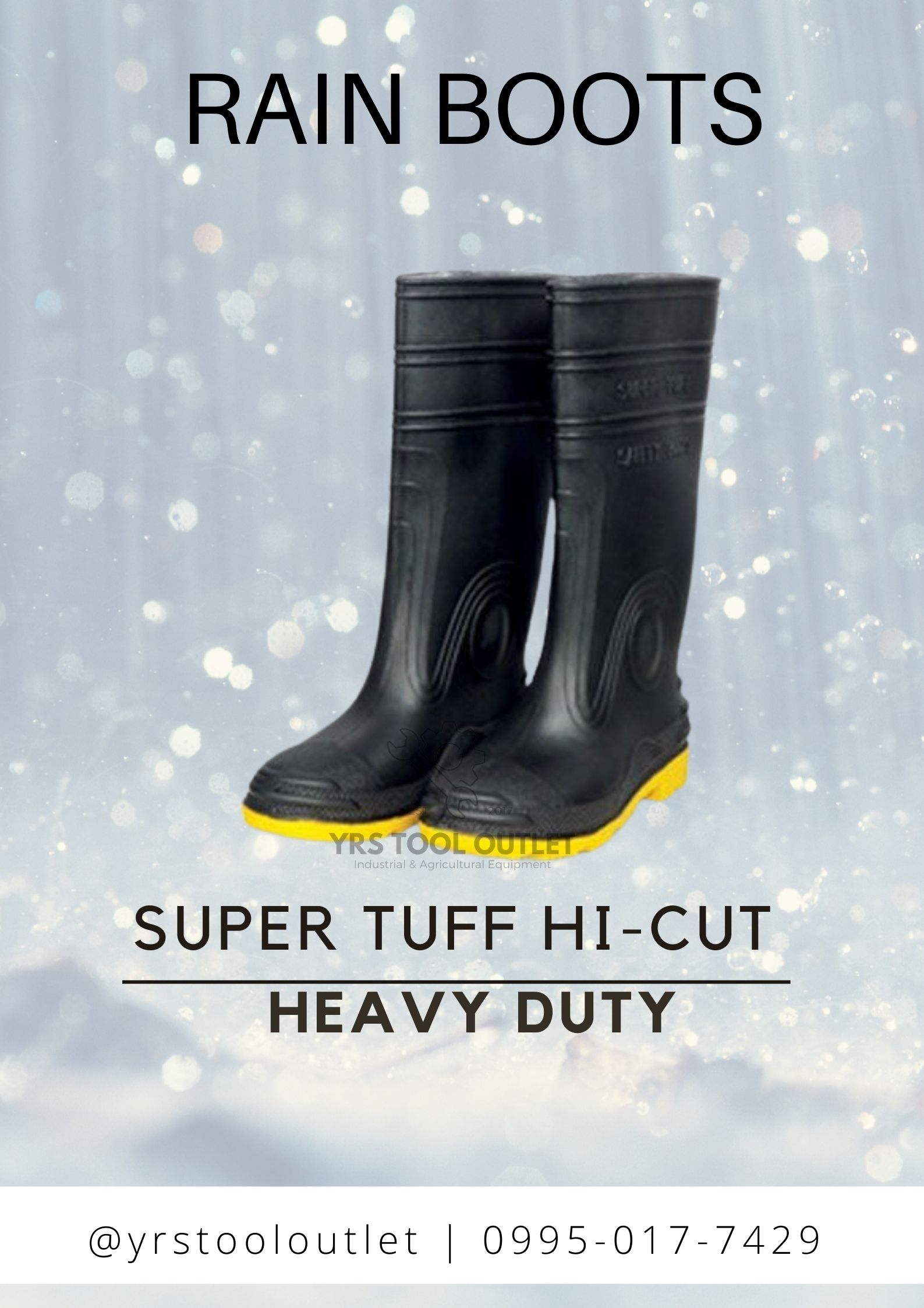 tuff rain boots