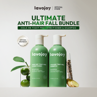 BEST SELLER | lavojoy Hold Me Tight PRO Shampoo 280ml + Conditioner 280ml  | Ultimate Anti-Hair Fall Bundle