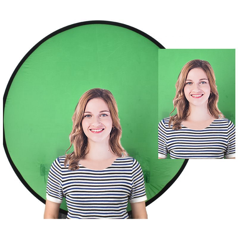 [COD] + Green screen background portable foldable used for photography