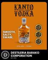 Kanto Salted Caramel Vodka | Kanto | Destileria Barako | 700ml | 20% ABV