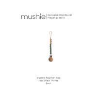 MUSHIE  Silicone Pacifier Clip | Mushie Frigg Flagship Store