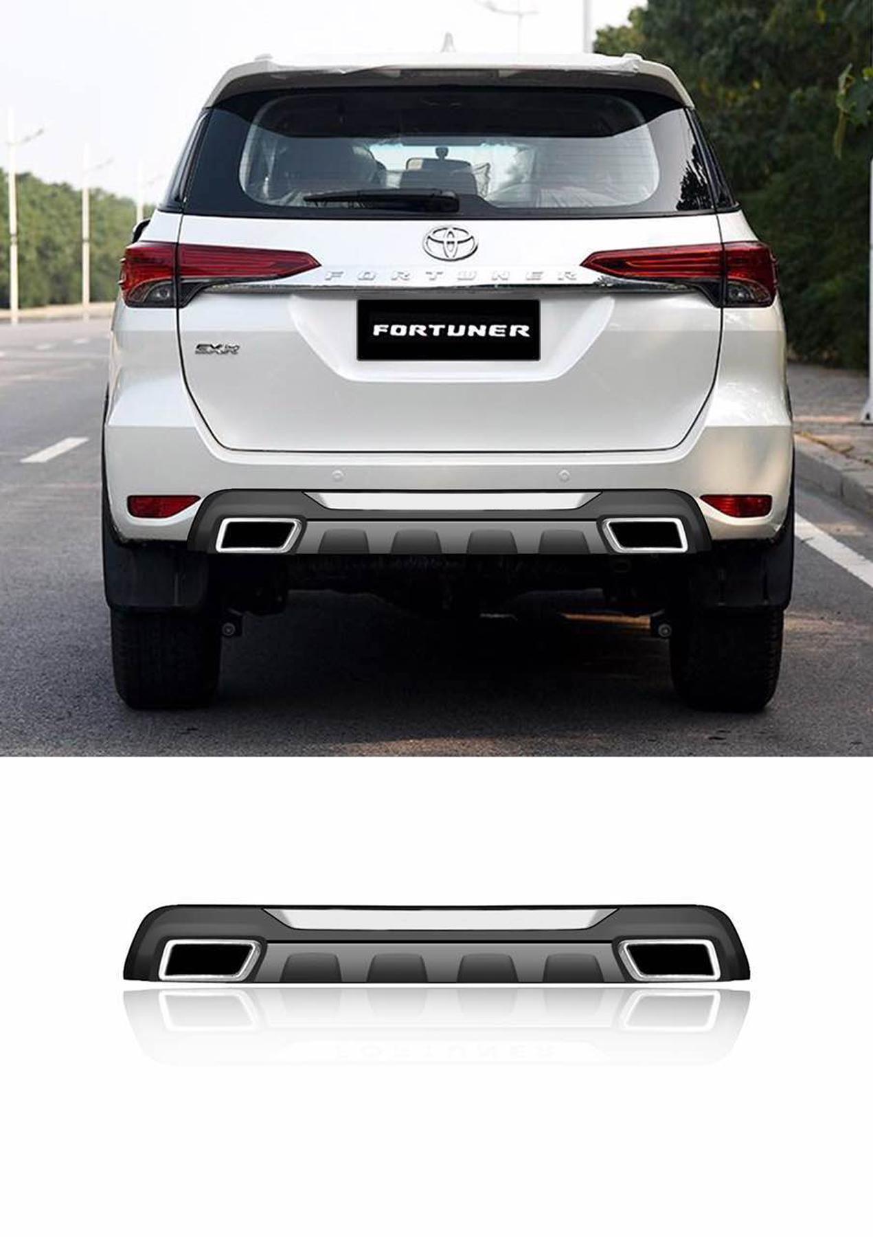 FRONT & REAR NUDGE BUMPER GUARD FOR TOYOTA FORTUNER 2016 UP review
