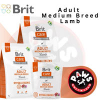 Brit care ADULT Medium Breed Lamb & Rice 12kg Hypoallergenic Dry Dog Food
