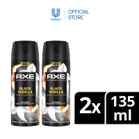 [BUNDLE OF 2] Axe Body Spray Black Vanilla 135ml