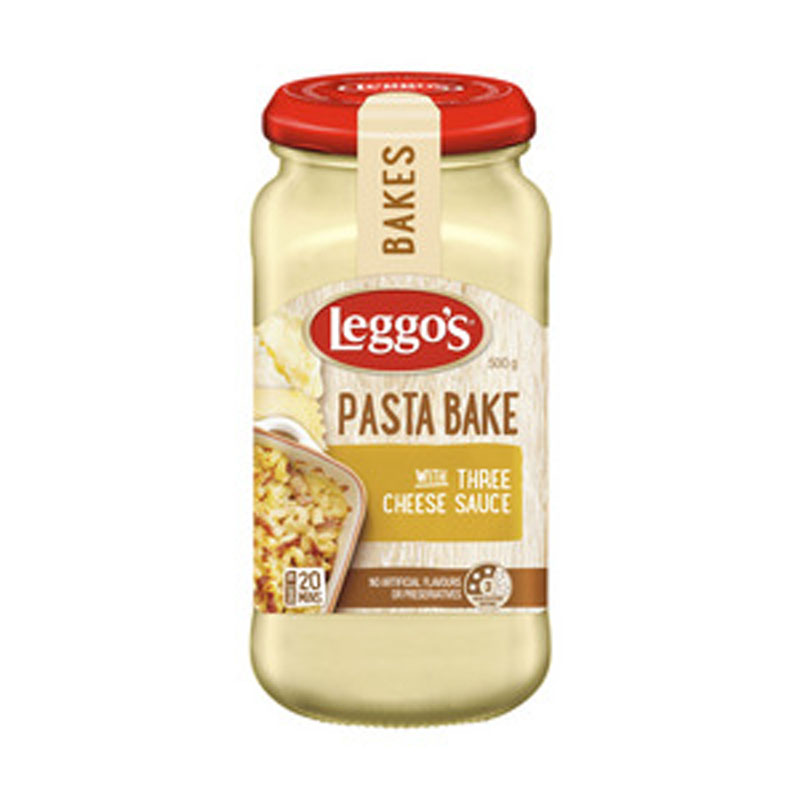 Leggos Pasta Bake with Three Cheese sauce 500g