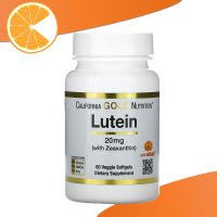 California Gold Nutrition Lutein 20mg With Zeaxanthin 60/120 Veggie Softgels