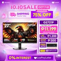 [3YRS WARRANTY] Koorui G2721P (Powered By HKC) 27 Inch IPS QHD 2560*1440 200Hz HDR 400  1ms Color gamut  95% DCI-P3  FreeSync & G-Sync Compatible Gaming Monitor Computer PC Curved Design Monitor