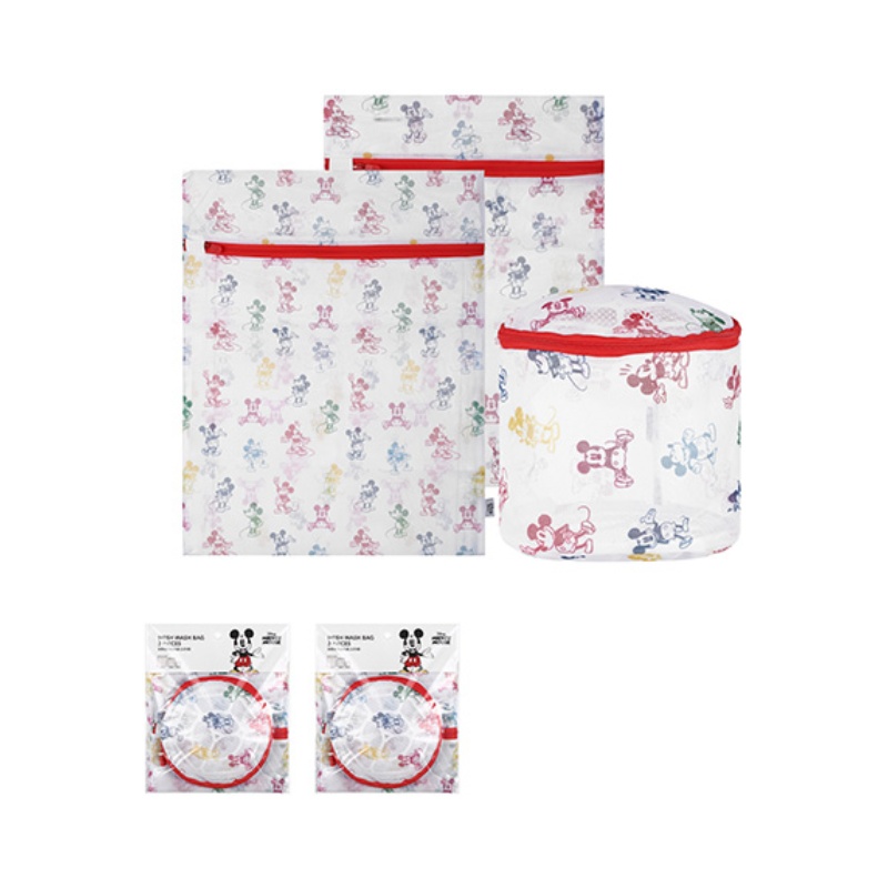 Miniso Mickey Collection Laundry Mesh Bag (3Pcs)