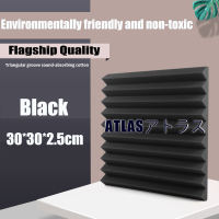 12/24/Pcs Acoustic Foam BoardStudio Wedge TileAcoustic Foam Soundproof Pyramid Studio Treatment Wall Panel 2.5X30X30cm