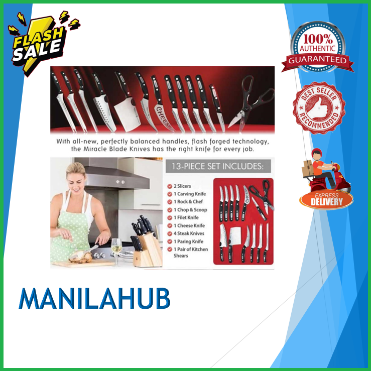 Miracle Blade World Class Complete 13Pieces Knife knife for self
