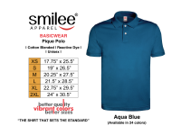 Smilee Apparel Pique Polo Shirt (Honeycomb)