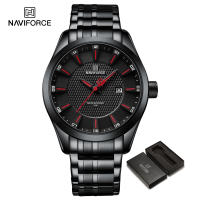 NAVIFORCE Watch for Men Waterproof 2024 Casual Relo Stainless Steel Calendar Display Original Brand Business Quartz Mens Watches NF8032