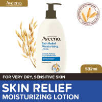 Aveeno Skin Relief Body Lotion 532ml - Moisturizing Lotion for Sensitive Skin Dry and Itchy Skin Eczema Atopic Dermatitis