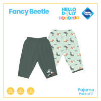 Hello Dolly Toddler Wear Sanitized -2 pcs Pajama kids for Boys (FANCY BEETLE ) Kids Clothes for Boys