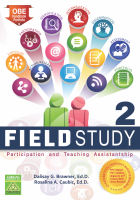 Field Study 2 (2019) with ACTION RESEARCH- Participation and Teaching Assistantship (OBE PPST & PQF Aligned)