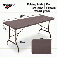 6FT Folding Heavy Duty Utility Table Indoor Outdoor Portable Dining Camping School Indoor Church