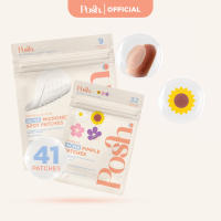 [2-PACK] Posh Skin Pimple Patches -  Hydrocolloid Salicylic Acid Tea Tree Oil - Anti-Acne Pimple Patches For Clear Skin Skincare Aloe Vera Scented Flawless Gentle Peel Skin Repair Pimple Patch