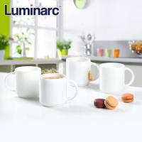 Luminarc P8675 Everyday 34cl White Opal Coffee/ Tea Mug Heat Resistant Microwave Safe 1pc