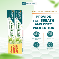 VALUE PACK - Himalaya Active Fresh Herbal Toothpaste 100g | Oral Care for Fresh Breath & Clean Mouth