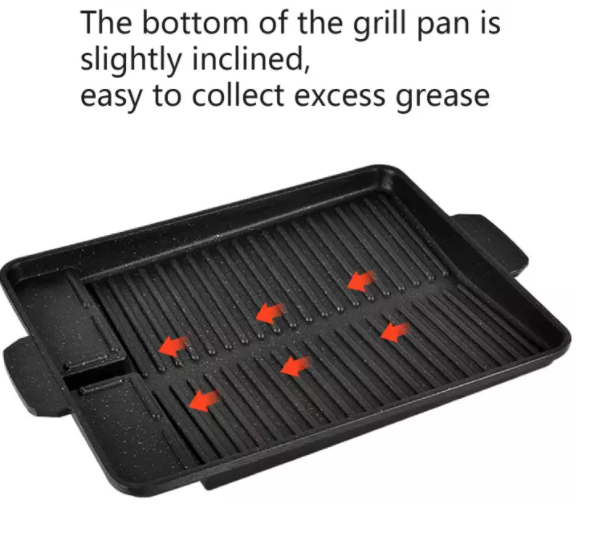 RECTANGLE GRILL Samgyupsal Samgyupsal Set Korean Samgyupsal Grill Set