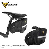 CS168ph TOPEAK Aero Wedge Pack (QuickClick®) Saddle Bag Bicycle Parts & Accessories
