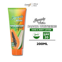 Symply White 2 in 1 Papaya Whitening Lotion w/ SPF20