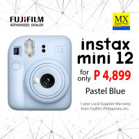 Authentic Fujifilm Instax Mini 12 Instant Camera - Blossom Pink Pastel Blue Mint Green Lilac Purple Clay White
