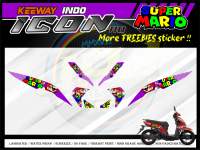 Icon 110 Super Mario Decals - High Quality Sticker