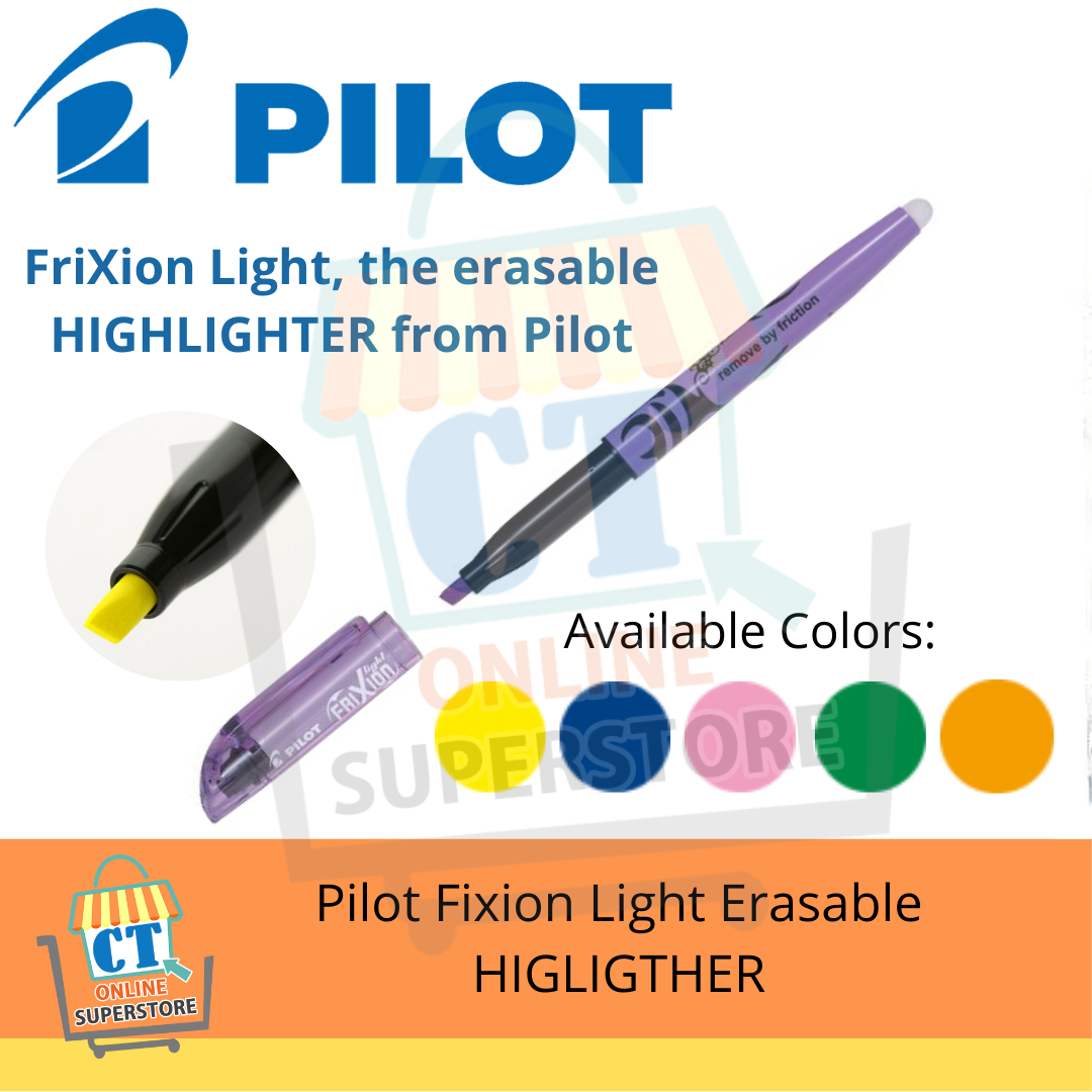 Pilot SW-FL Frixion Light Erasable HIGHLIGHTER | Sold per pc