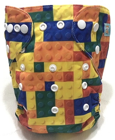 SALE!!! Alva Baby Washable Cloth Diaper with 3-Layer Microfiber Insert | Reusable Waterproof Baby Diaper | Adjustable Newborn to Toddler Batch 2