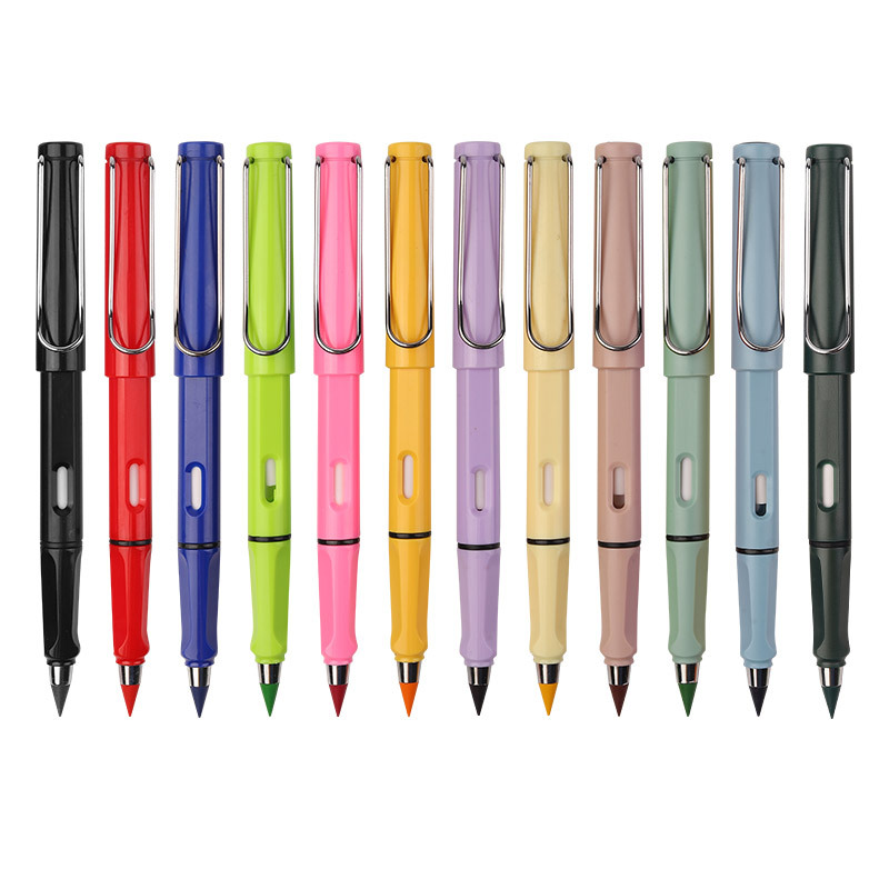 Hami HB Pencil Unlimited Writing Pencil No Sharpen Eternal Pencil Novelty Lead No Ink Erasable Students Not Easy Break Lead Pencil