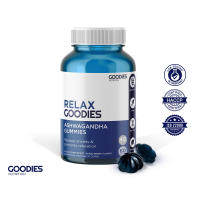 GOODIES NUTRITION Ashwagandha Gummies – Relax Goodies – 1 bottle (60 Gummies) - Reduces Anxiety & Improves Mood