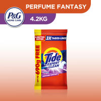 Tide Powder Detergent Perfume Fantasy Original White & Bright Garden Bloom 4.2 - 4.21KG Bag (Laundry Detergent Powder Fragrance)