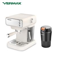 Vermax Coffee machine 950W Milk frother system 20Bar Coffee Maker Stainless Steel Italy Espresso Machine Christmas gifts