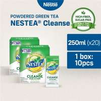 NESTEA Cleanse Lemon Cucumber Powdered Green Tea with Fiber 250ml - Pack of 20