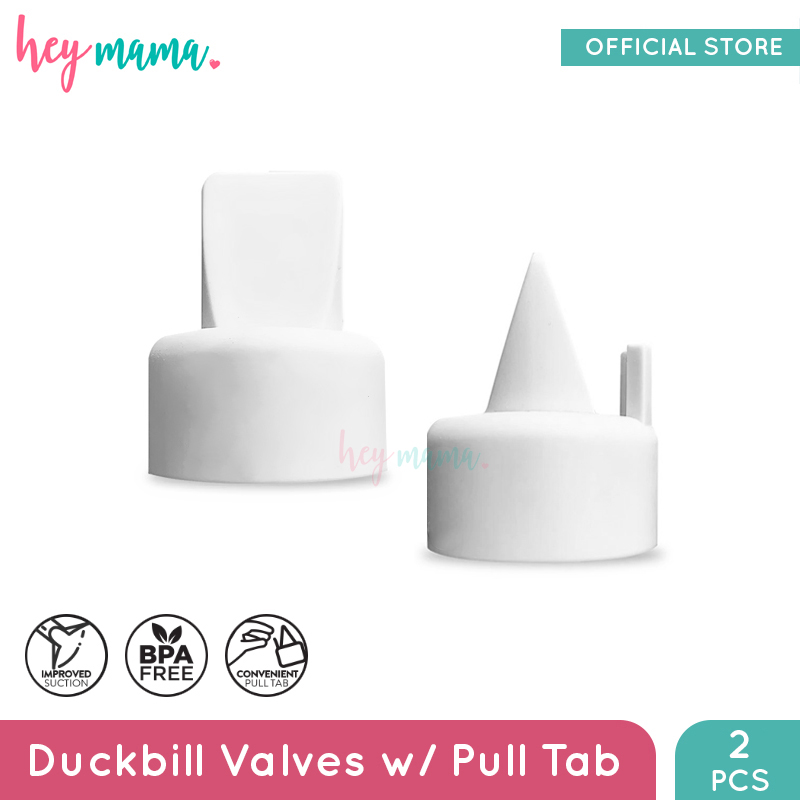 Hey Mama Silicone Duckbill Valve with Pull Tab for Spectra Mina Plus Medela Ameda Real Bubee