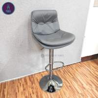 Adjustable Swivel Bar Stool High Chair Double Padded Seat PU leather Foam 60cm 80cm Rotating Chair